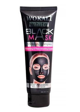 Чорна маска для обличчя Wokali Black Mask WKL402