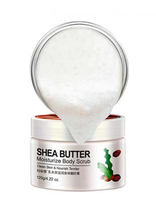 Скраб для тіла BIOAQUA Body Scrub Shea Butter з олією Ши 120 г