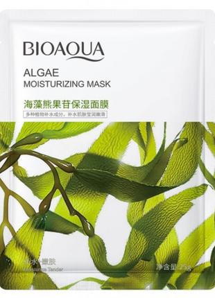 Тканинна маска для обличчя BIOAQUA Algae Moisturizing Mask з е...