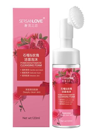 Пінка-мус для вмивання SERSANLOVE Pomegranate & Rose Cleansing...