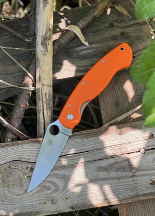 Складний нiж Спайдерко Мілітарі, Spyderco