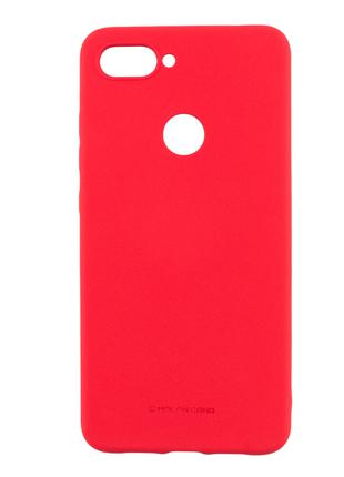 Силиконовый чехол для Xiaomi Mi 8 Lite, красный