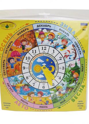Дитяча настільна гра "Годинник" 82791 рос. мовою