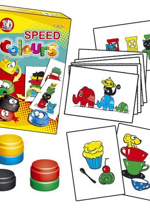 Дитяча настільна гра "Speed Colours" MKZ0805 від 2х років