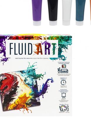 Набір креативної творчості "Fluid ART" FA-01-01-2-3-4-5, 5 вид...