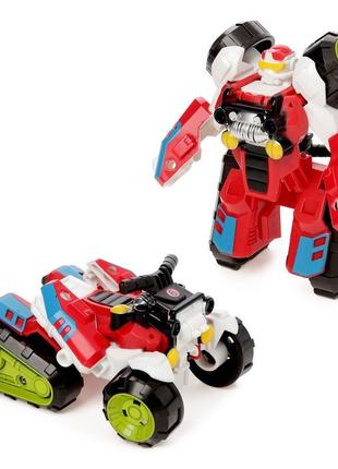 Іграшковий трансформер 675-9 робот + квадроцикл (Червоний)