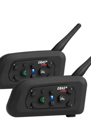 Мотогарнітура EJEAS V6 PRO 1200 Bluetooth рації для шолома, ін...
