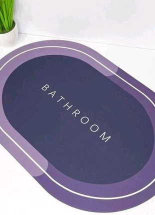 Килимок для ванної кімнати вологопоглинаючий швидковисихаючий