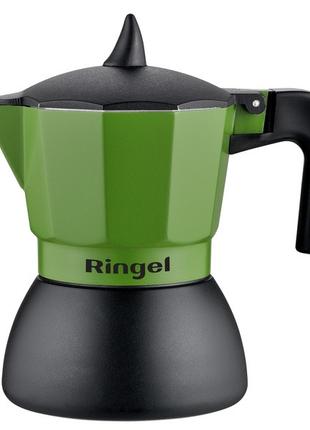 Гейзерная кофеварка RINGEL Lungo 4 чашки