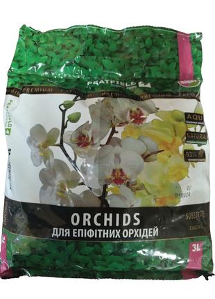 Субстрат торф'яний 3л для епіфітних орхідей, 93% соснової кори...