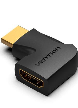 Адаптер переходник угловой HDMI-HDMI Vention Vertical Flat Ada...