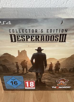 Desperados III Collectors Edition Sony Playstation 4 PS4 PS5