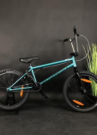 Велосипед BMX 20" WeThePeople CRYSIS 21", темно-зеленый 2021