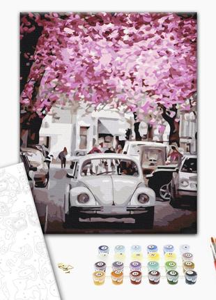 Картина за номерами "В місті весна", "BS31972", 40x50 см