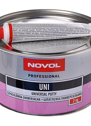 Шпаклівка автомобільна універсальна Uni 0,5 кг Novol