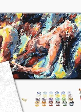 Картина по номерам "Краски страсти", "BS4514", 40x50 см
