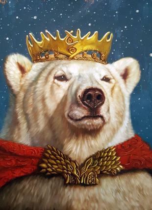 Постер "Снежный король © Lucia Heffernan", "CN53294S", 30x30 см