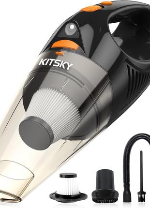 Б/у Kitsky Handheld Vacuum, автомобильный пылесос, беспроводно...