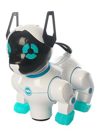 Інтерактивна іграшкова собака 8201A з музичними ефектами (Блак...