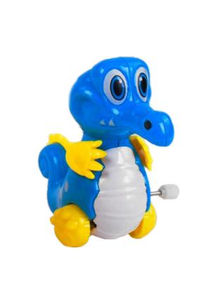 Заводна іграшка 908 "Динозаврик" (Синій)