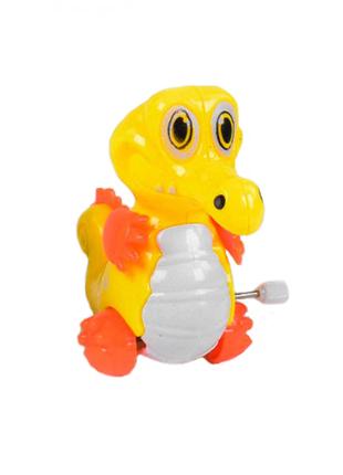 Заводна іграшка 908 "Динозаврик" (Жовтий)