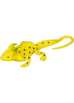 Іграшка Ящірка Bambi B6328-115T тягучка 20 см (Жовтий)