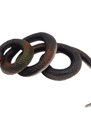 Дитяча іграшка Антистрес "Змія" 12-30(Black) гумова 80 см