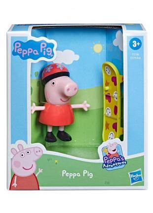 Фигурка Peppa Pig «Пеппа со скейтбордом»