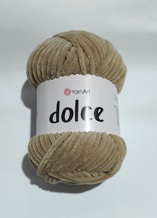 YarnArt Dolce 747 ярнарт дольче плюшевая пряжа для вязания