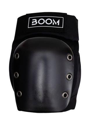 Защита для колен Boom Solid Black S, S