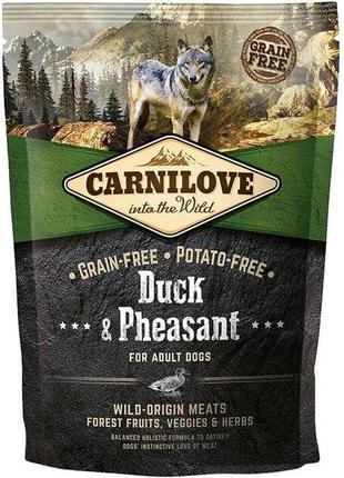 Сухий корм для дорослих собак Carnilove Duck&Pheasant; 1.5 кг ...
