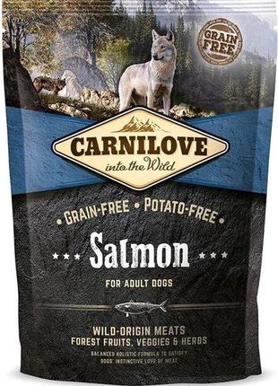 Сухий корм для дорослих собак Carnilove Salmon Adult 1.5 кг (8...
