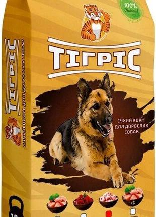 Сухой корм для собак Тигрис с индейкой 10 кг (4820268550910) К...