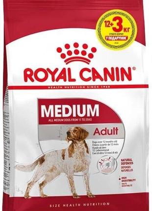 Промо набор Сухой корм для собак Royal Canin SHN MEDIUM ADULT ...