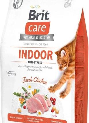 Сухой корм для кошек живут в помещении Brit Care Cat GF Indoor...