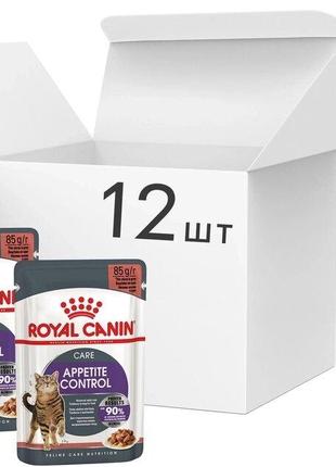Упаковка влажного корма для взрослых кошек Royal Canin Appetit...