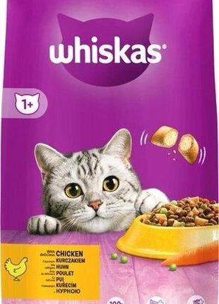 Сухой корм для взрослых кошек Whiskas с курицей 14 кг (5900951...