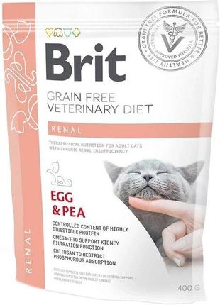 Сухой корм для кошек взрослых Brit VetDiets при хронической по...