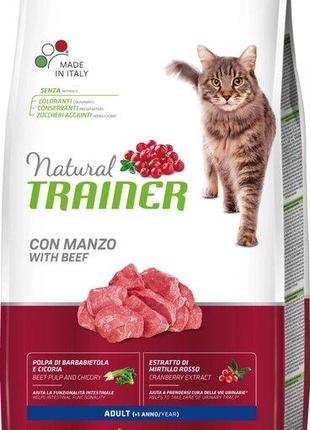 Сухой корм для взрослых кошек от 1 года Trainer Natural Super ...
