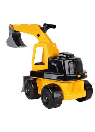 Іграшковий трактор 6290TXK з рухомими деталями (Жовто-чорний)