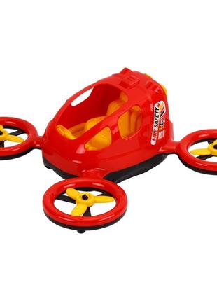 Дитяча іграшка "Квадрокоптер" ТехноК 7969TXK на коліщатках (Че...