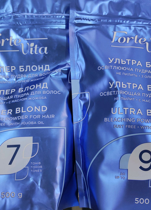 Освітлювальна пудра для волосся Forte Vita Ultra Blond 500г.