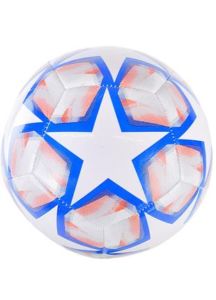 М'яч футбольний Bambi FB2225 №5, EVA діаметр 21 см (Помаранчевий)