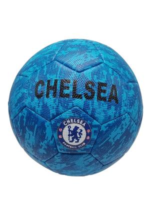М'яч футбольний Bambi FB2257 №5, PVC діаметр 21,6 см (Синій)