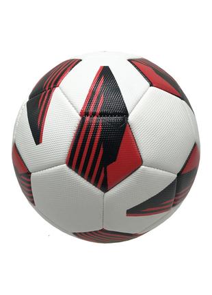 М'яч футбольний Bambi FB2234 №5, TPU діаметр 21,6 см (Червоний)