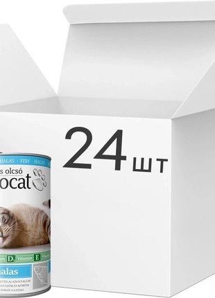 Упаковка влажного корма для взрослых котов EuroCat всех пород ...