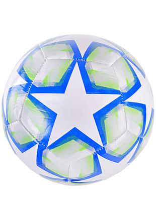 М'яч футбольний Bambi FB2225 №5, EVA діаметр 21 см (Зелений)