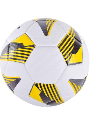 М'яч футбольний Bambi FB2234 №5, TPU діаметр 21,6 см (Жовтий)