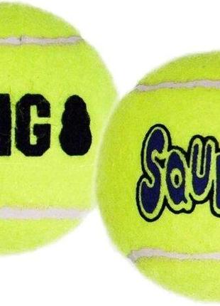 Игрушка KONG AirDog SqueakAir Ball воздушный теннисный мяч для...
