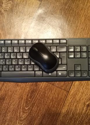 Комплект клавіатура + мишка Logitech K235+M185